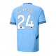 Manchester City Josko Gvardiol #24 Replike Domaci Dres 2024-25 Kratak Rukav